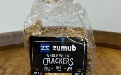 crackers aux sésames – zumub