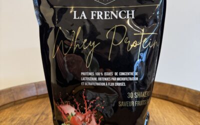 whey protein saveur fruit rouge – la french